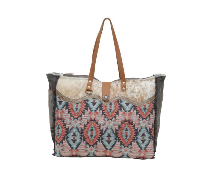 Myra Bag Rose Teal Weekender Bag