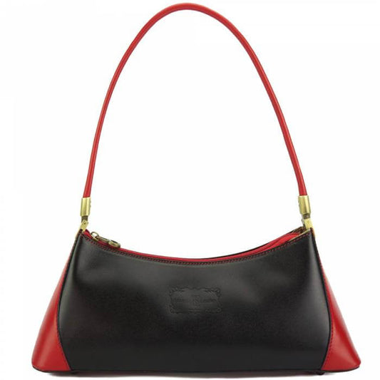 CIARA Leather Color Block Handbag