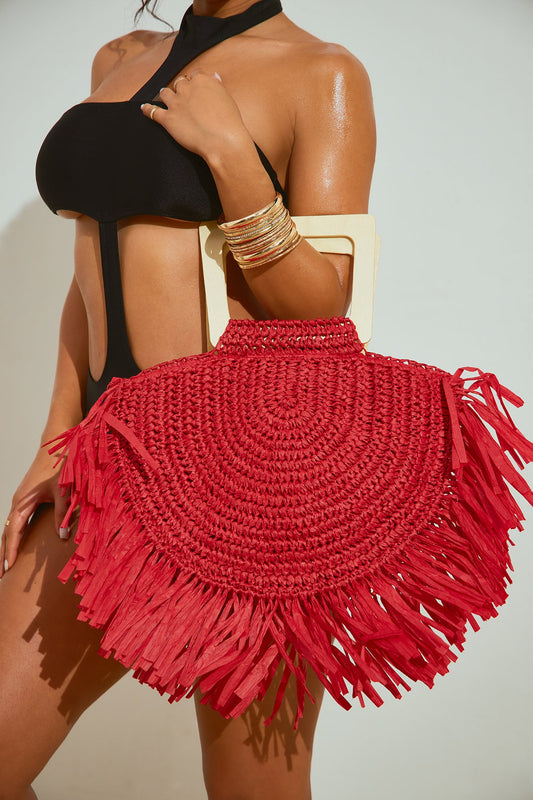 Spicy Margarita Tote Bag - Red