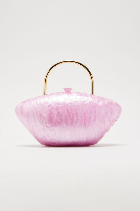 Swirling Through The Day Clutch - Pink
