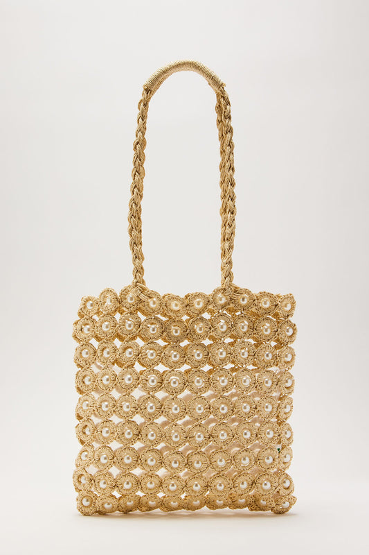 Coral Sea Island Tote Bag - Natural/Combo