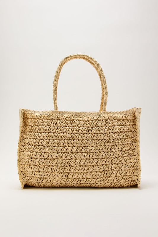 Summer Farmers Market Tote Bag - Natural/Combo