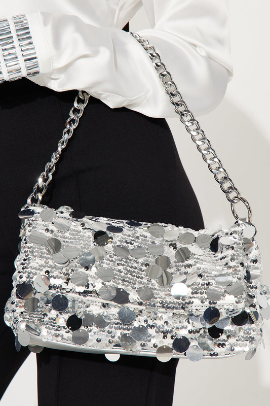 Partying All Weekend Handbag - Silver