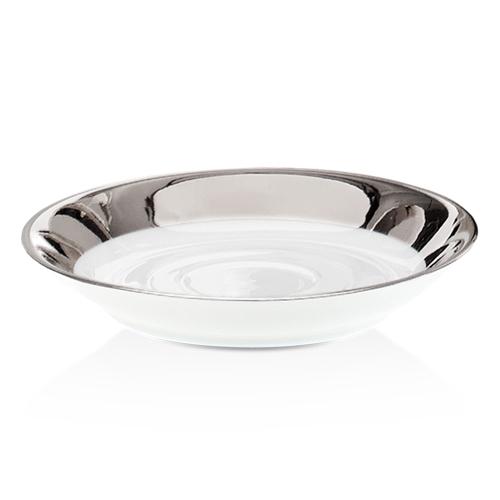 Bone STS 50 Soap Dish by Decor Walther Decor Walther White/Platinum