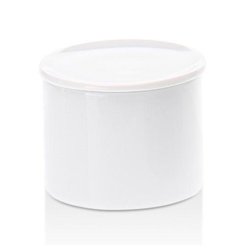Bone DMD S Multi-Purpose Box with Lid by Decor Walther Decor Walther Porcelain White