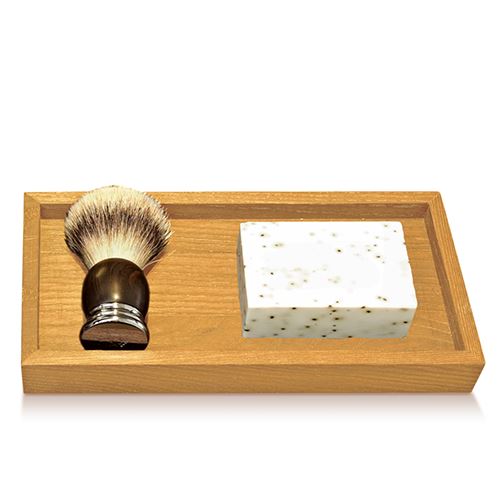 Wood WOKB Rectangular Tray, 9.8" by Decor Walther Decor Walther Light Beech