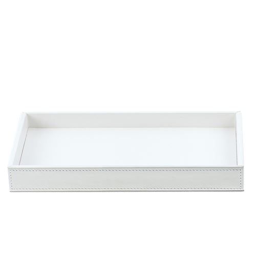 Brownie TAB Large Rectangular Tray, 11" by Decor Walther Decor Walther White