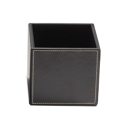 Brownie BOD1 Tall 4.9" Square Box without Lid by Decor Walther Decor Walther Black
