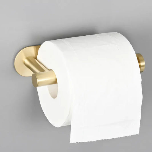 Bathroom Brushed Gold Stainless-Steel Tissue Holder