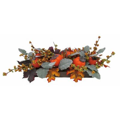 6.5-Inch Persimmon and Berry Fl-foilage : 6.5"