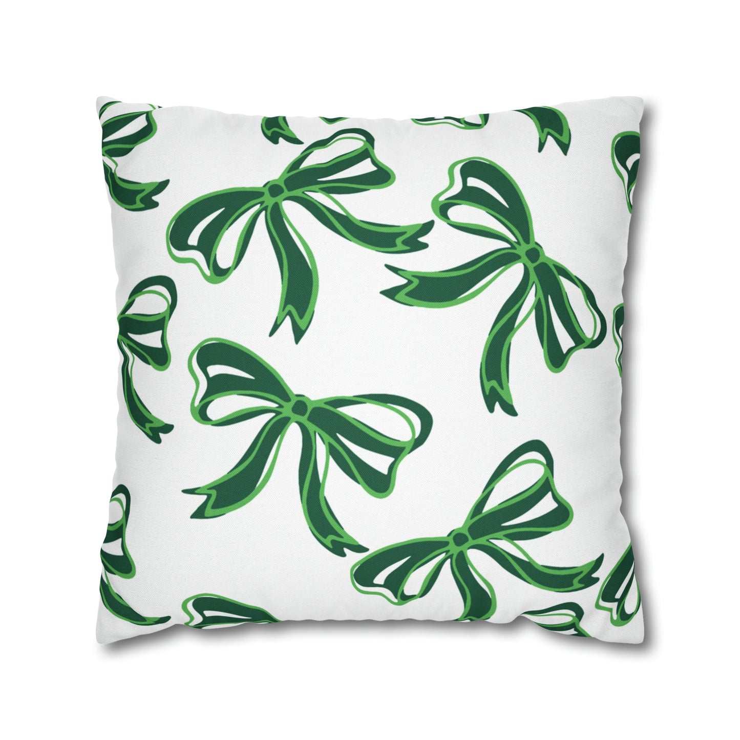 Trendy Bow College Pillow Cover - Dorm Pillow,Graduation Gift,Bed Party Gift,Acceptance Gift,College Gift, Binghamton Bearcats, BING