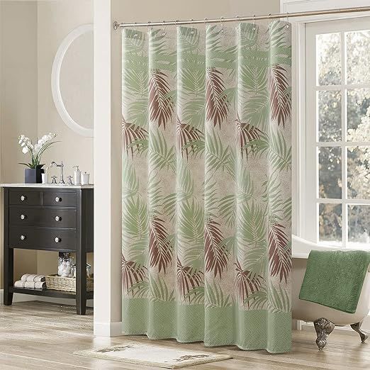 Palm Green Shower Curtain 78x78
