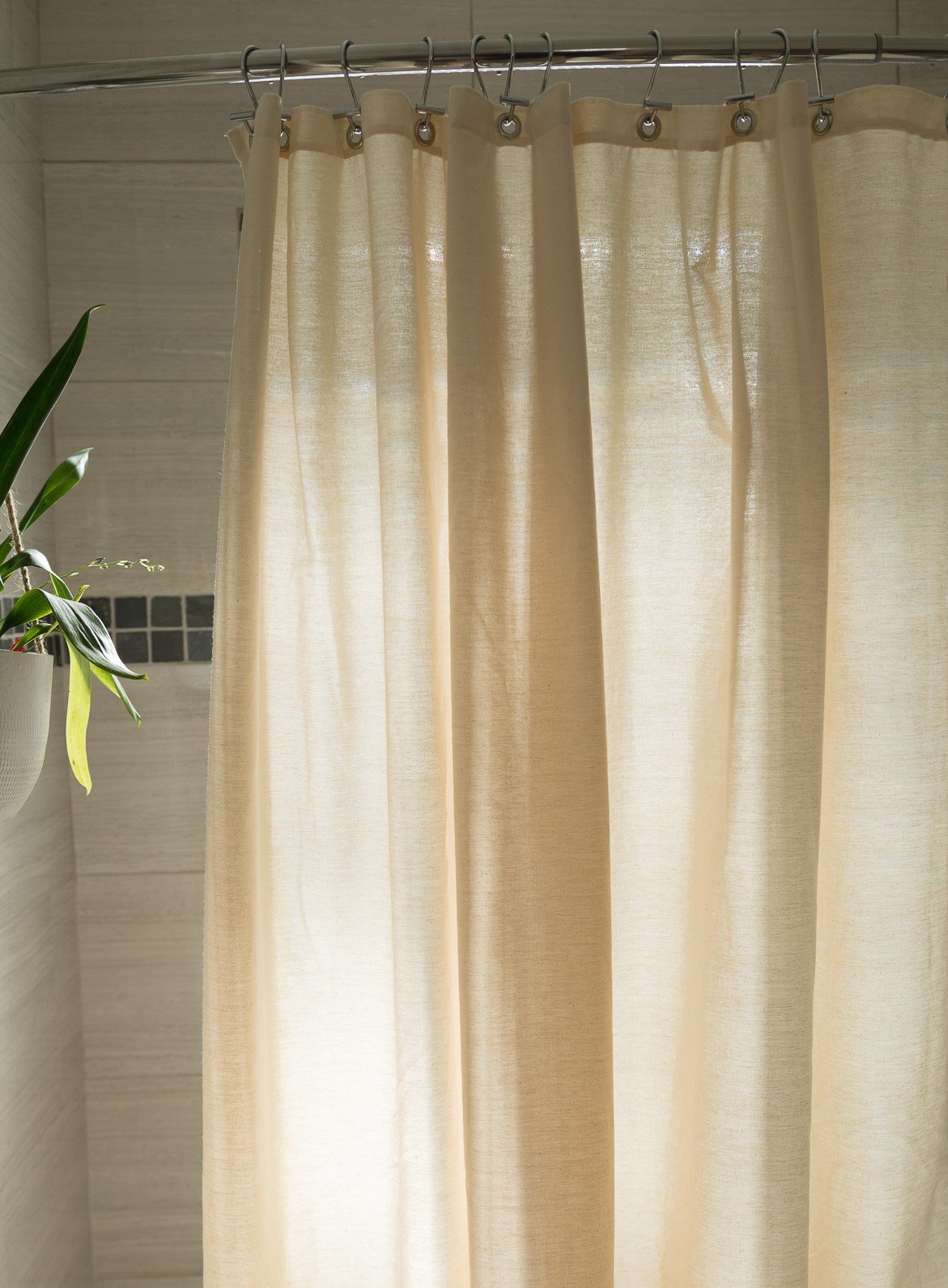 Bean Products Cotton Shower Curtain