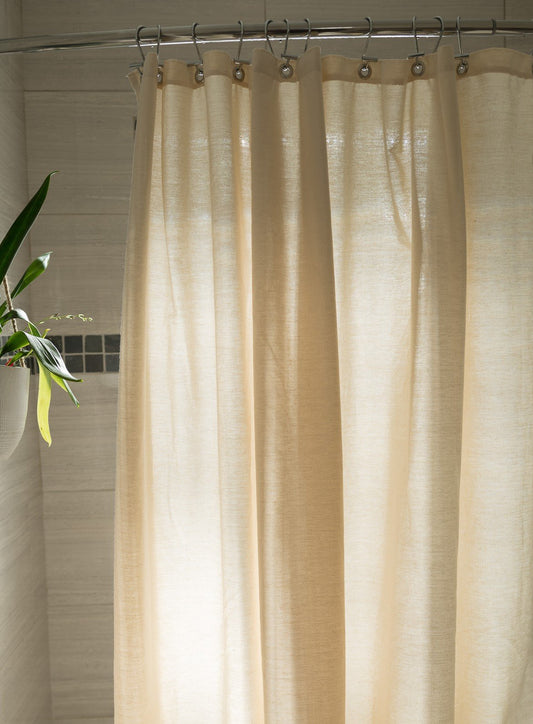 Bean Products Cotton Shower Curtain