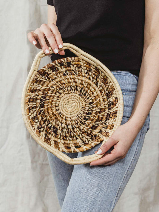 Pie Basket With Carrier Handles