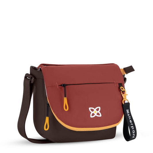 Sherpani Milli, Nylon Flap Crossbody Purse, Medium Shoulder Bag, Travel Crossbody Bags for Women, RFID Protection