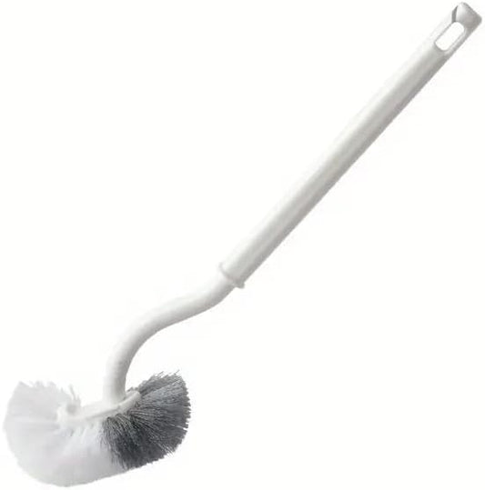 2 Pack Curved Toilet Bowl Brush Without Holder for Bathroom - Toilet Brush Durable Under The Rim Household Cleaning Brushes