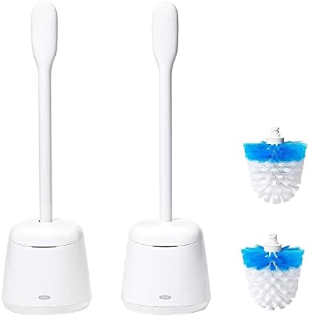 OXO Toilet Brush and Canister Set (2 Pack)