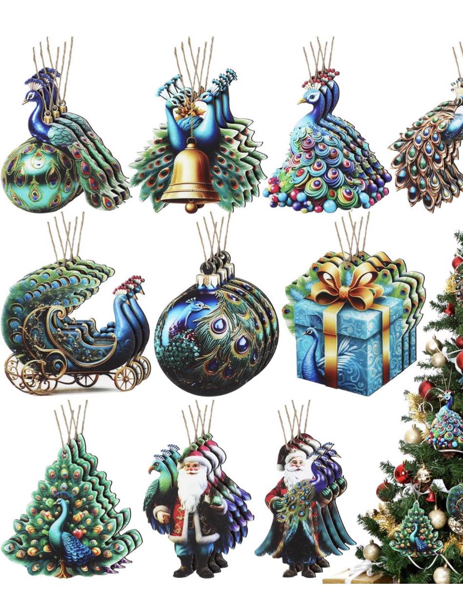 30 Pcs Christmas Tree Ornaments