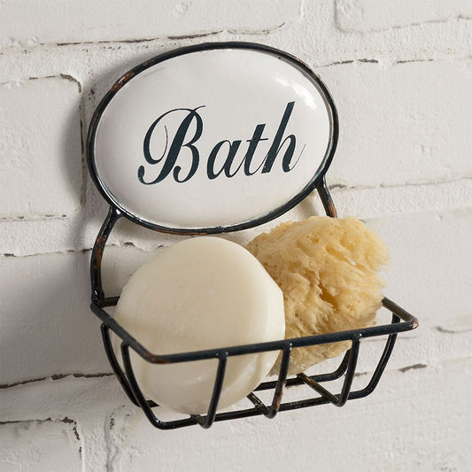 Vintage Style Bath Time Soap Holder