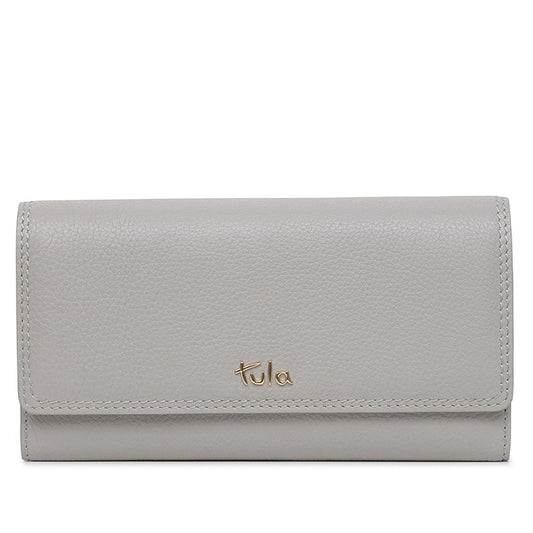 Tula England Large Grainy Leather Matinee Wallet