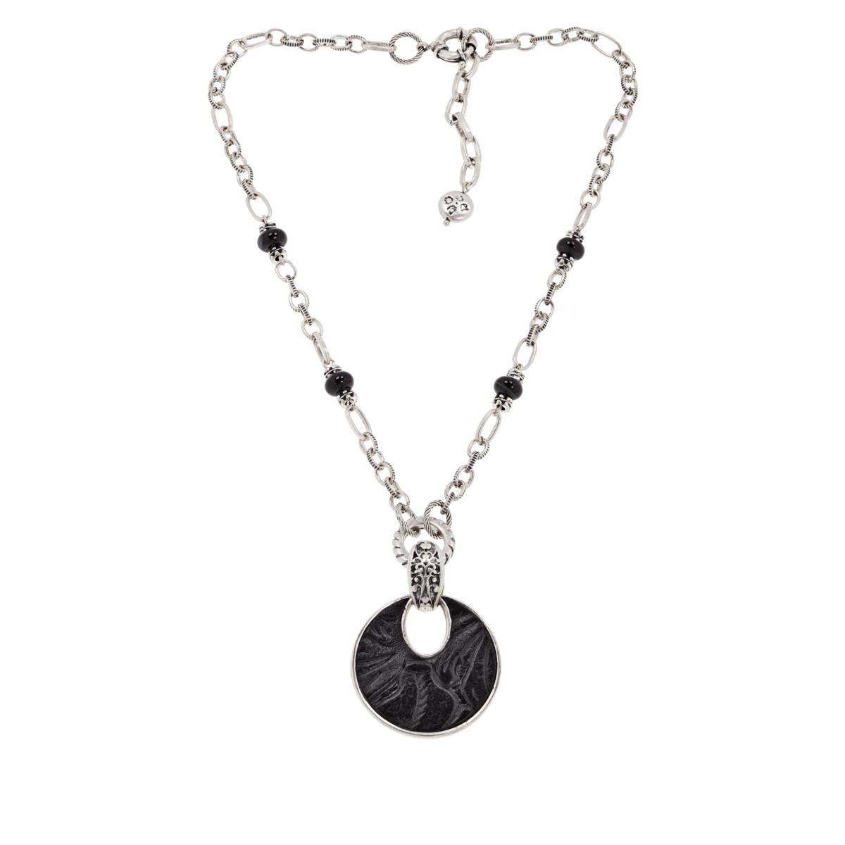 Patricia Nash Romula Doorknocker Pendant Necklace
