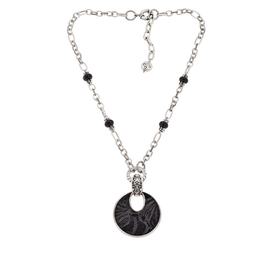 Patricia Nash Romula Doorknocker Pendant Necklace