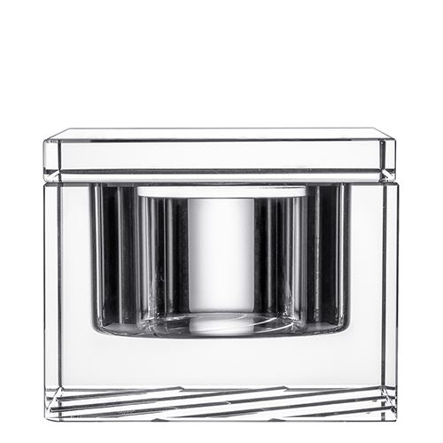 Stripe Covered Box by Orrefors
