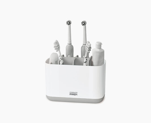 EasyStore™ Large Light Gray Toothbrush Holder