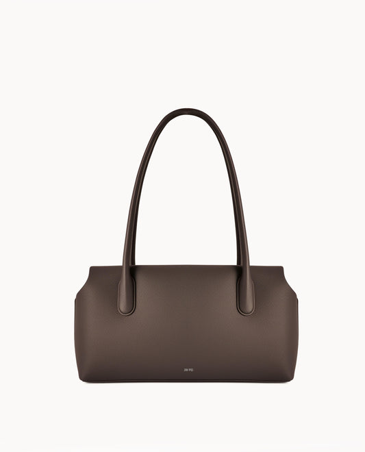 Dark brown shoulder bag