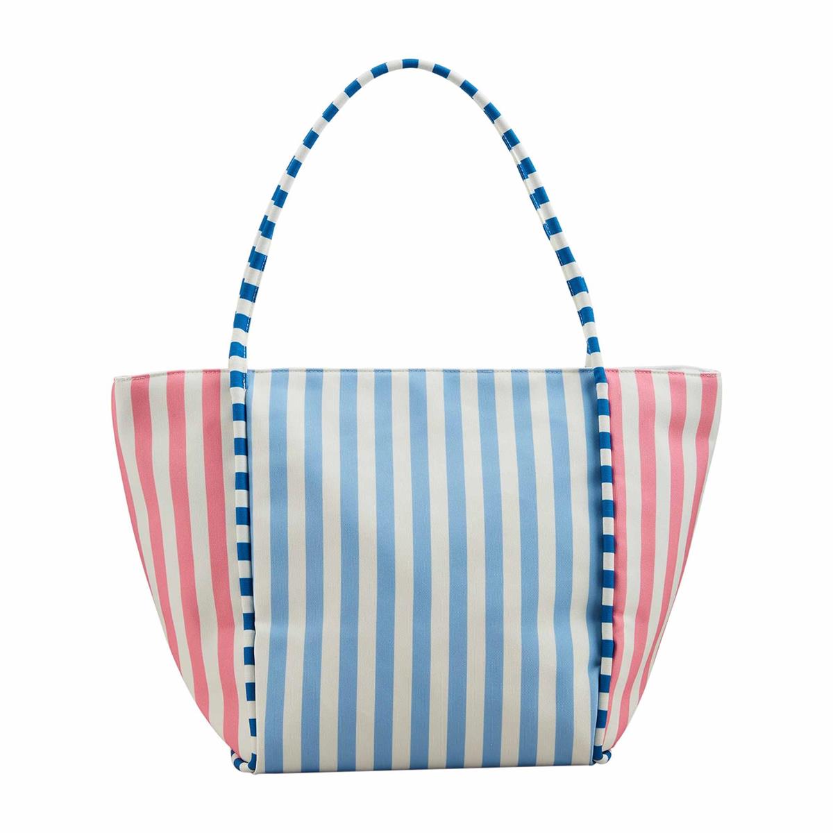 Stripe Cooler Tote