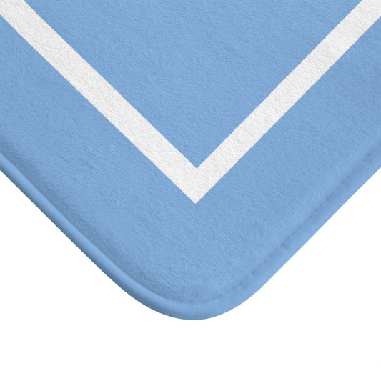 *NEW* Light Blue Washable Absorbent Bath Mat
