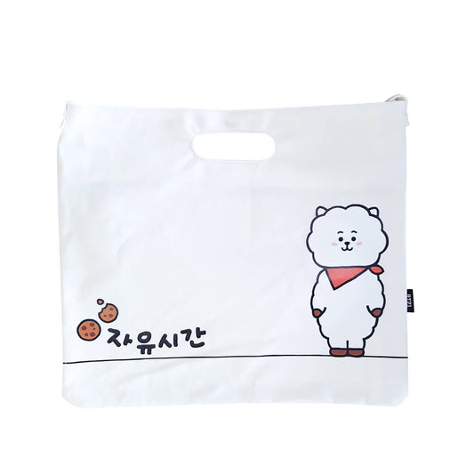 BT21 RJ Large Free Time Canvas Shopper L