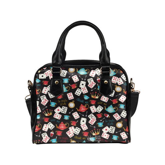 Alice In Wonderland Handbag Pattern #5, Bowler Bag Purse