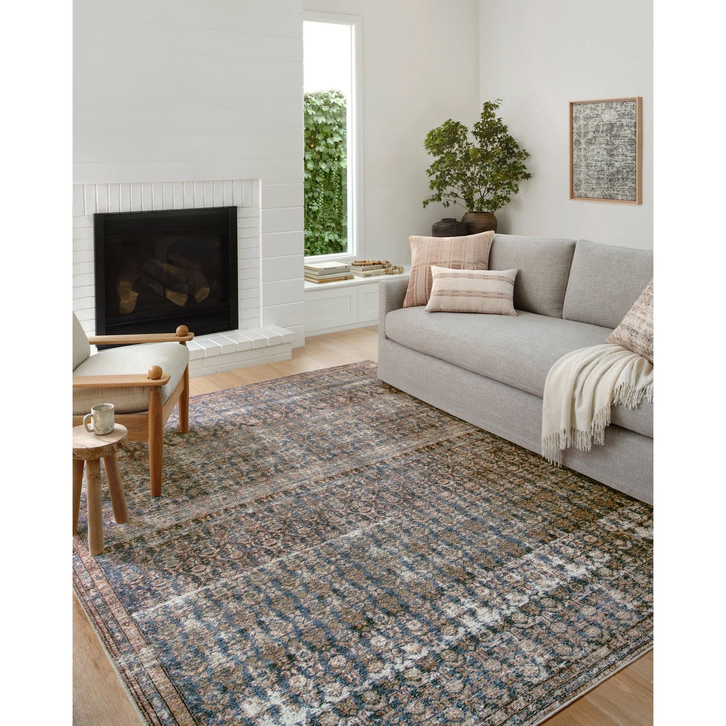 Amber Lewis Billie Ocean/Brick Rug