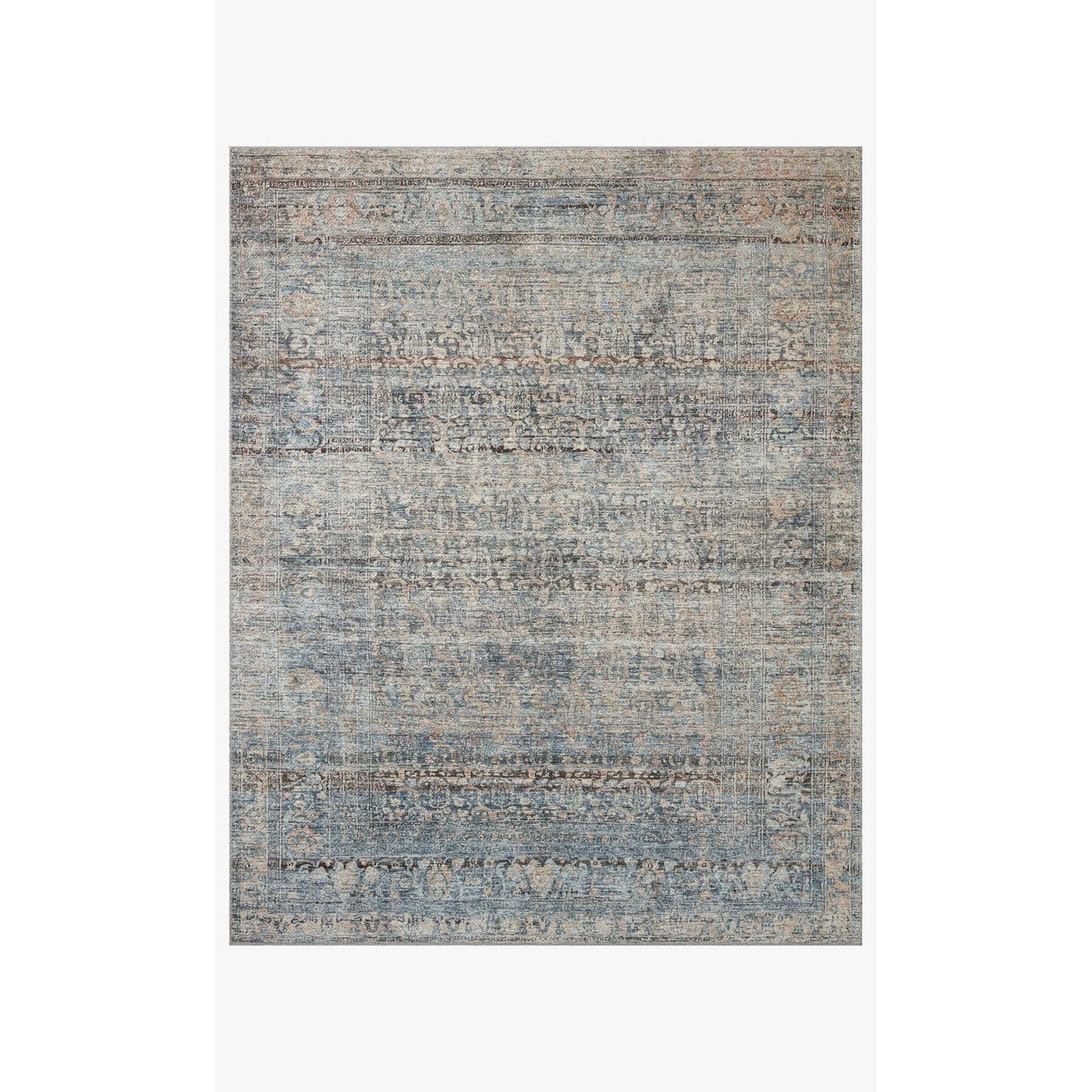 Amber Lewis Billie Denim/Blush Rug