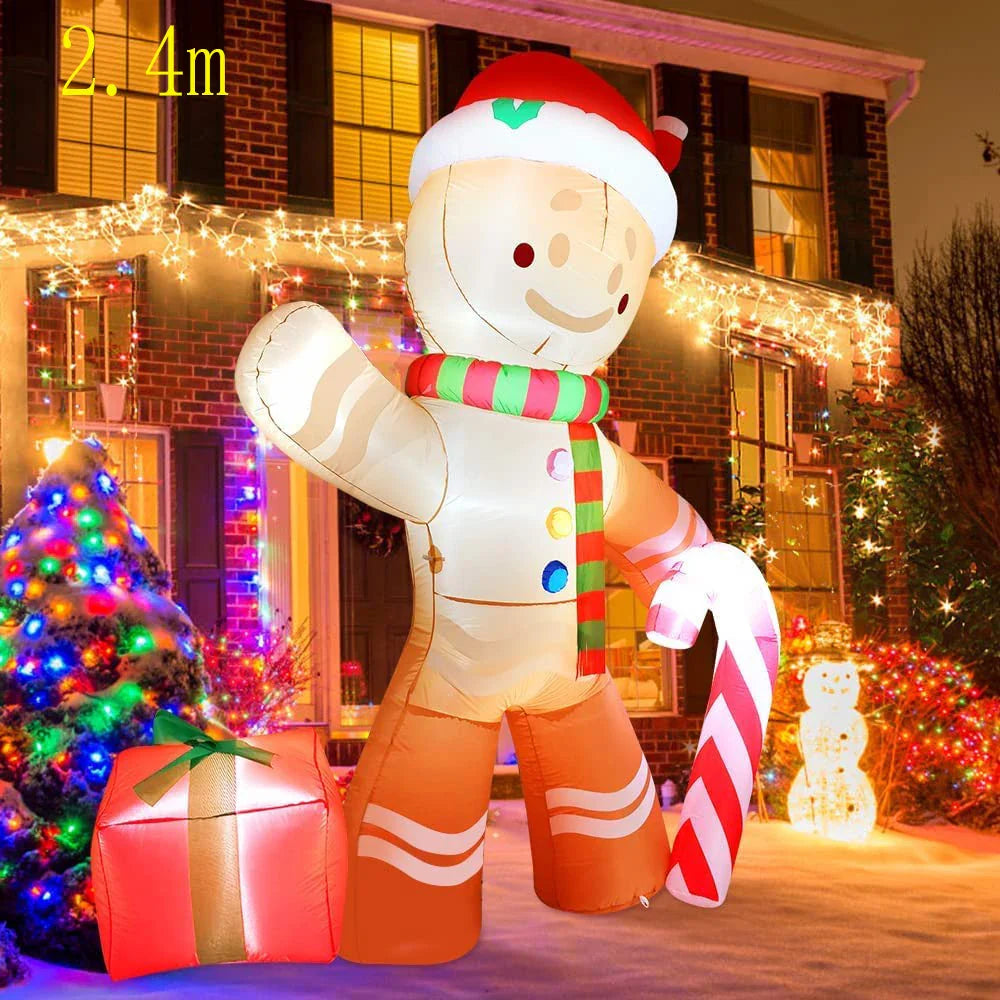 Christmas Inflatable Decoration Toy Built-in LED Lights Inflatable Model Outdoor Ornament Xmas Party New Year Garden Decor ShopOnlyDeal