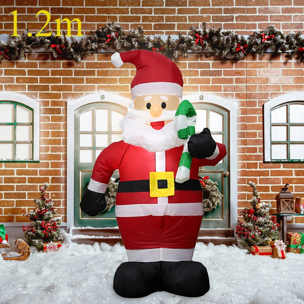 Christmas Inflatable Decoration Toy Built-in LED Lights Inflatable Model Outdoor Ornament Xmas Party New Year Garden Decor ShopOnlyDeal