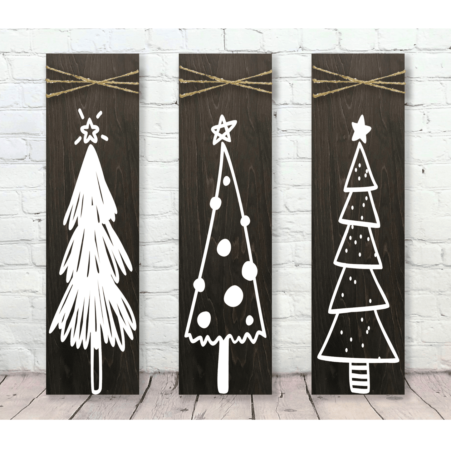 Christmas Tree Trio