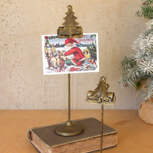 Christmas Card Display Clips Place Card Holders