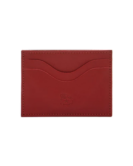 Cowhide Card Case (Red)