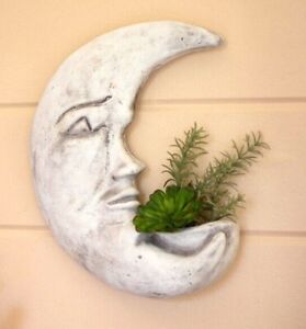 Clay Moon Planter