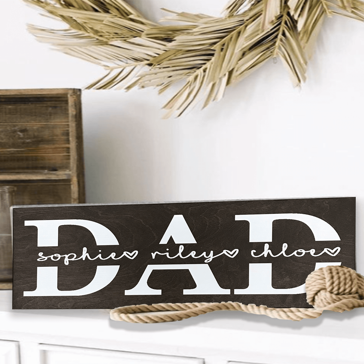 Dad Personalized Sign