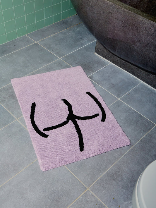 Tushy Bath Mat in Lavender