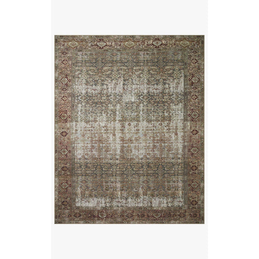 Amber Lewis Georgie Moss/Salmon Rug - Chapin Furniture
