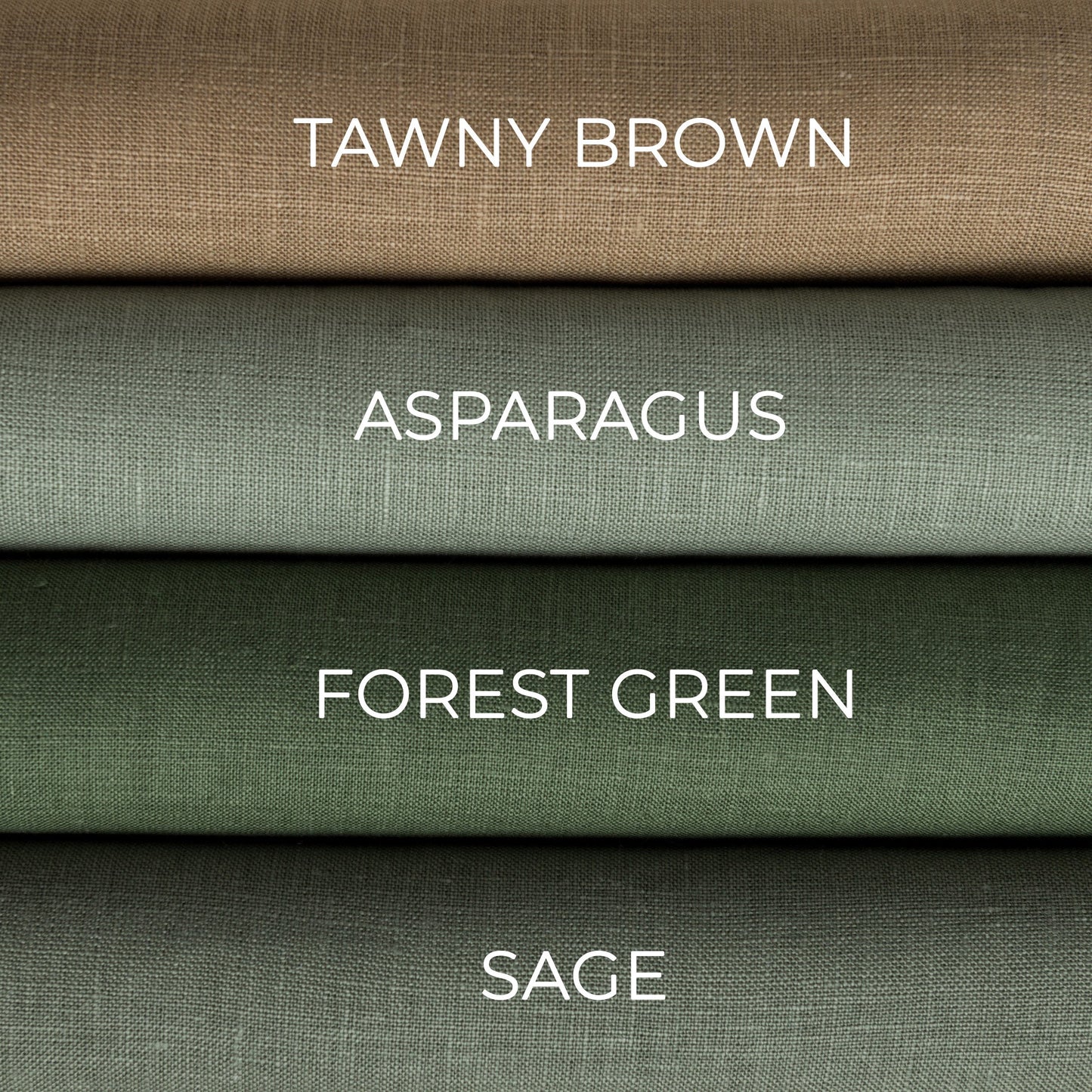 Cream Linen Shower Curtain – Simple Linen Bathroom Panel – Custom Size: 80", 90", and 96" height