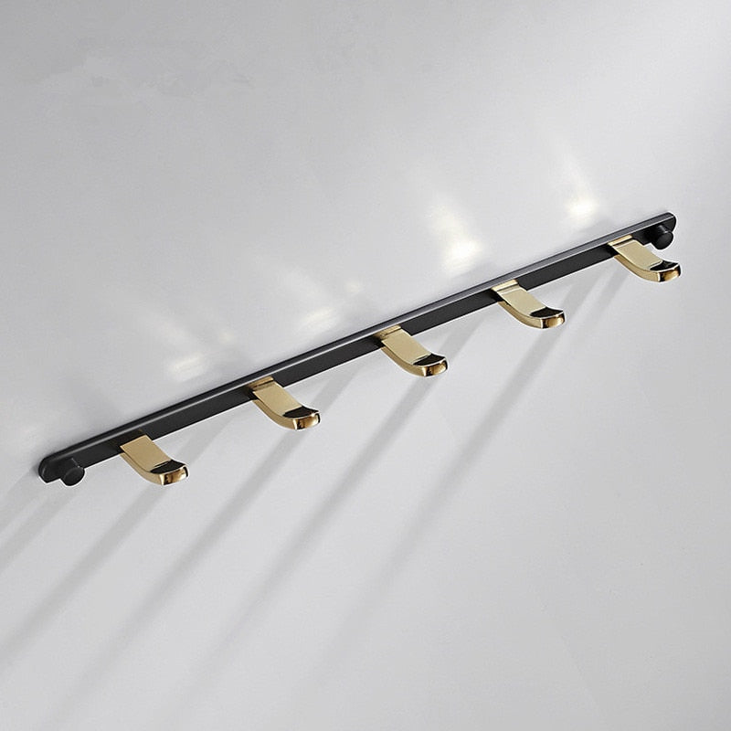 solid brass bathroom towel hanger