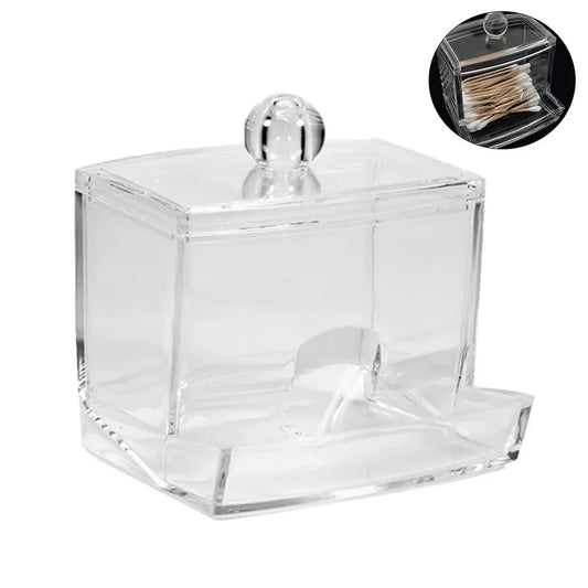 Acrylic Cotton Swab Storage Box - HouseGizmoStore - Bathroom Accessories - House Gizmo Store - HouseGizmo