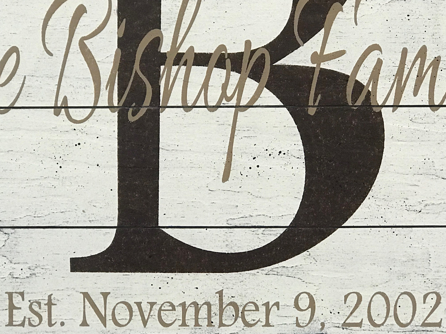 Personalized Name Sign Wall Decor