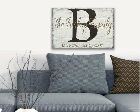 Personalized Name Sign Wall Decor